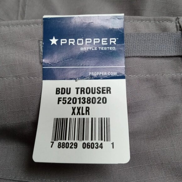Propper Lightweight BDU RIPSTOP TACTICAL TROUSER Drawstring leg MEN XXLR 6676 - Picture 8 of 10
